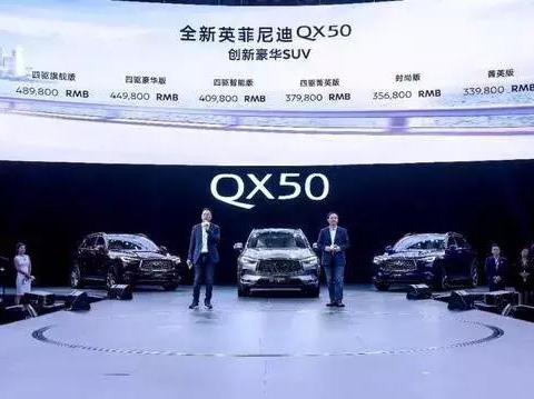 33.98万起的全新英菲尼迪QX50，能否靠可变压缩比技术实现逆袭？