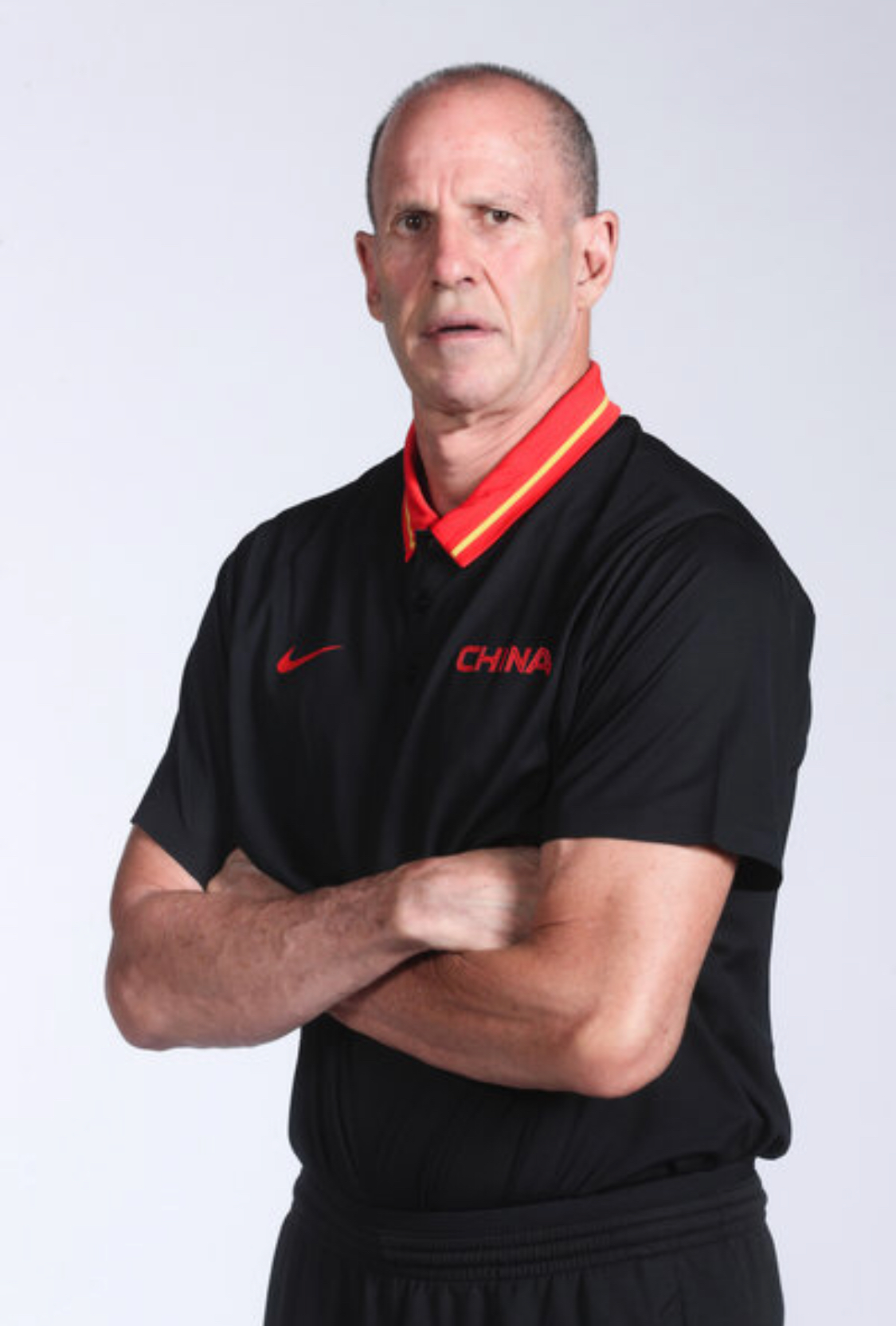 中国男篮红队官方写真,戈尔教练篇,收图吧(图片