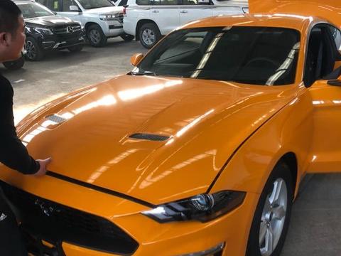 18款福特野马2.3T现车已到港 最新配置解析