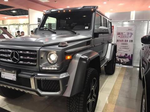 17款奔驰G550 4X4越野性能超凡驾驶体验