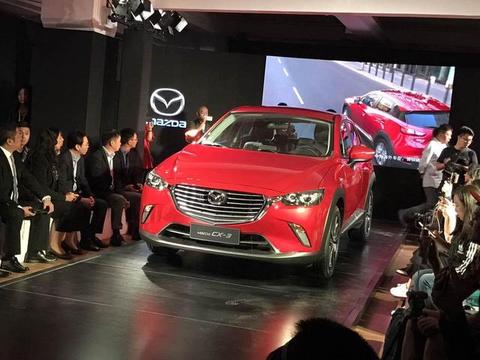 马自达正式发布全新进口小型SUV CX-3