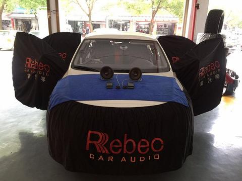 温州汽车音响改装大众捷达音响改装雷贝琴P6A套装！
