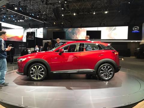 新款马自达CX-3亮相纽约车展 内外细节均优化