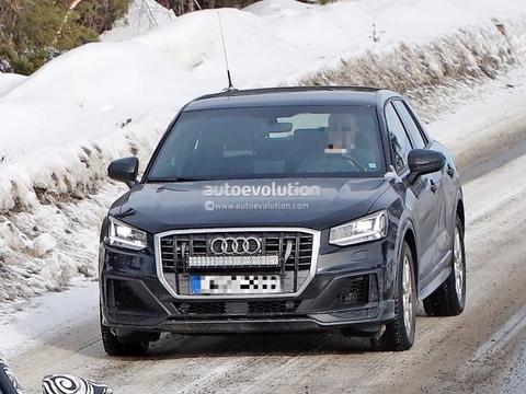 奥迪SQ2测试谍照曝光 年内投放海外市场