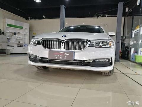 宝马5系副厂电尾门施工，让你的后备箱更智能，轻松掌控