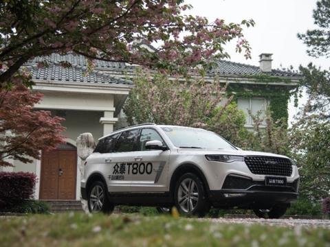 全国首试众泰T800，原创设计，配置惊人，第三排座椅不是鸡肋