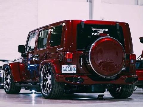 全球仅限量一台的800万宽体改装牧马人，奔驰G级你胆怯了吗？