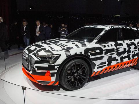 2019款奥迪E-Tron纯电动SUV正在测试，或于今年上市