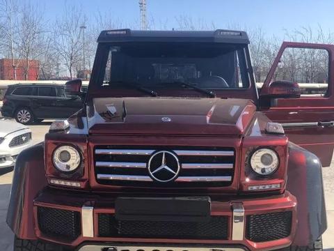 一日一优选车型推荐 已停产的越野利器奔驰G500 4X4原厂SUV