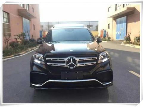 国内首台加长版奔驰GLS, 长不到6米上蓝牌C照可开，堪称移动皇宫