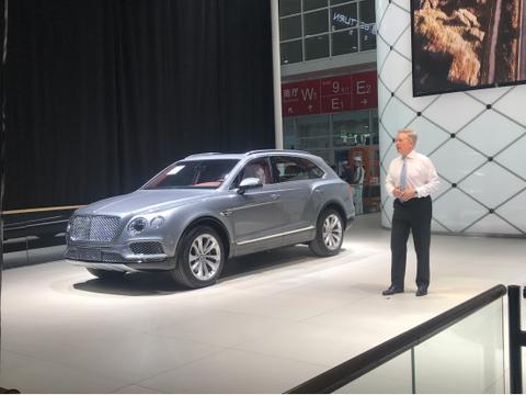 2018北京车展探馆丨宾利添越V8汽油版亮相