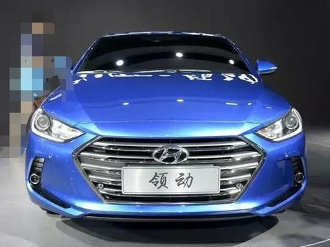 偶遇现代领动，轴距2米7售价仅10万，月销2万，不输英朗卡罗拉