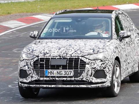 奥迪又一款高性能版本SUV谍照曝光，将冲向今年巴黎车展