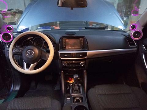 向往的生活 西宁丽声马自达CX-5升级黄金声学GR三分频喇叭！