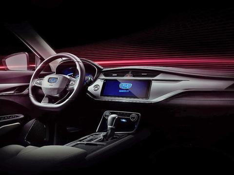 吉利缤瑞内饰官图发布 全新紧凑型车/第三季度上市