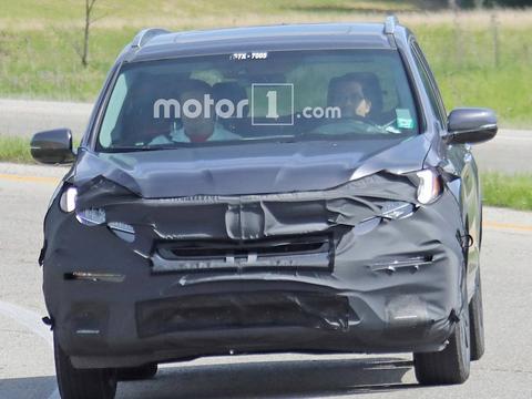 本田新款Pilot PHEV谍照首度曝光，将与汉兰达正面交锋