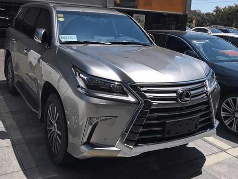 雷克萨斯LX570提车, 钛速银色车身市区油耗22, 车主: 打算开10年