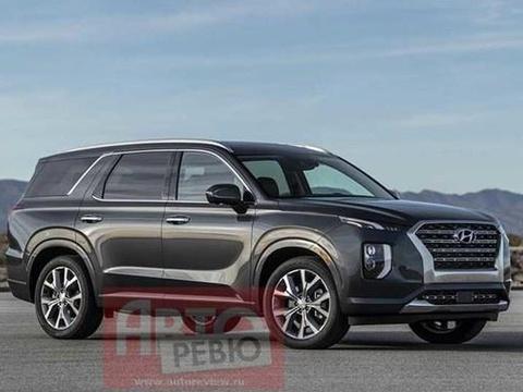 全尺寸SUV现代Palisade官图泄露 将亮相