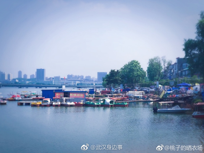 :东湖风光村,据说这是武汉的里约热内卢。