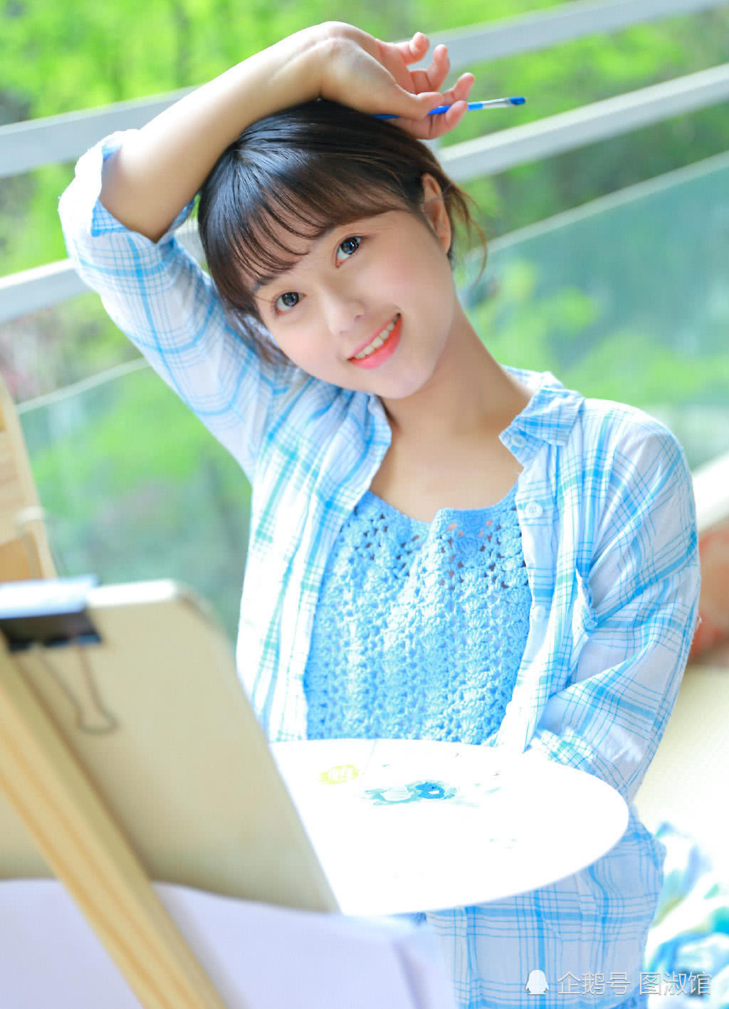 鸭蛋脸微胖美女，谁娶到她可有福气了!