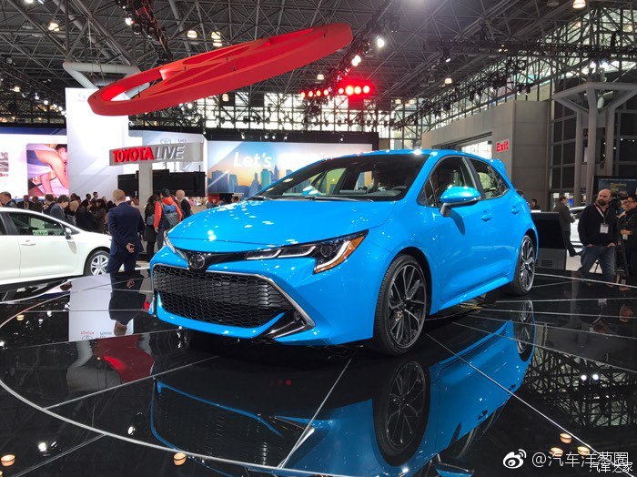 全新卡罗拉两厢掀背版亮相