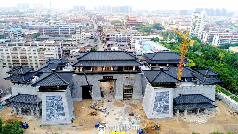 许昌曹魏古城南城门盛景初现
