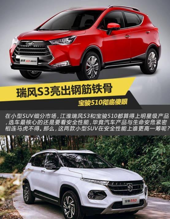 这两款小型SUV在安全性能上谁更高一筹呢?