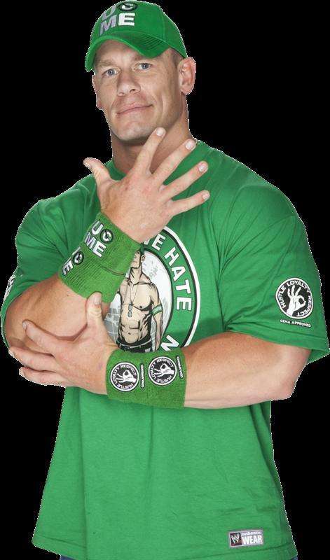 现已是兼职的约翰塞纳,虽然他“一身绿”,还是让WWE发了大财