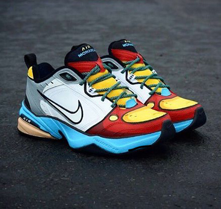 一组来自国外球鞋定制师的Nike老爹鞋-Nike M