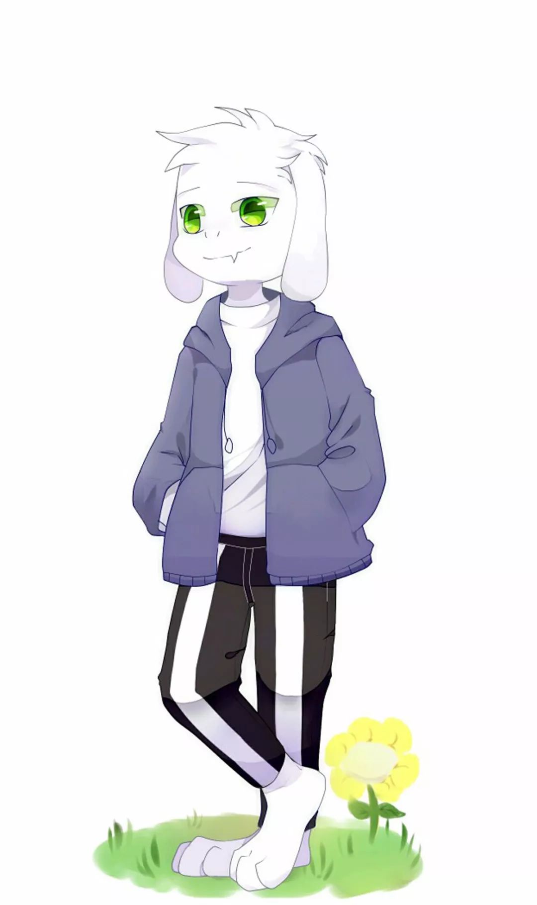 本期壁纸为asriel