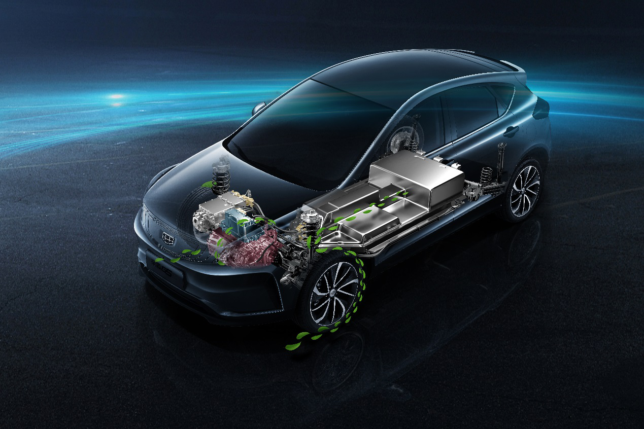 型出动静 纯电动跨界SUV帝豪GSe补贴后11.98万元起售