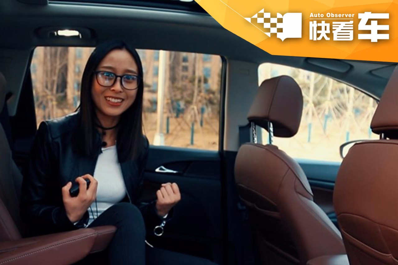 谁说美女不爱MPV?看海贝试驾别克GL6,家用MPV新选择