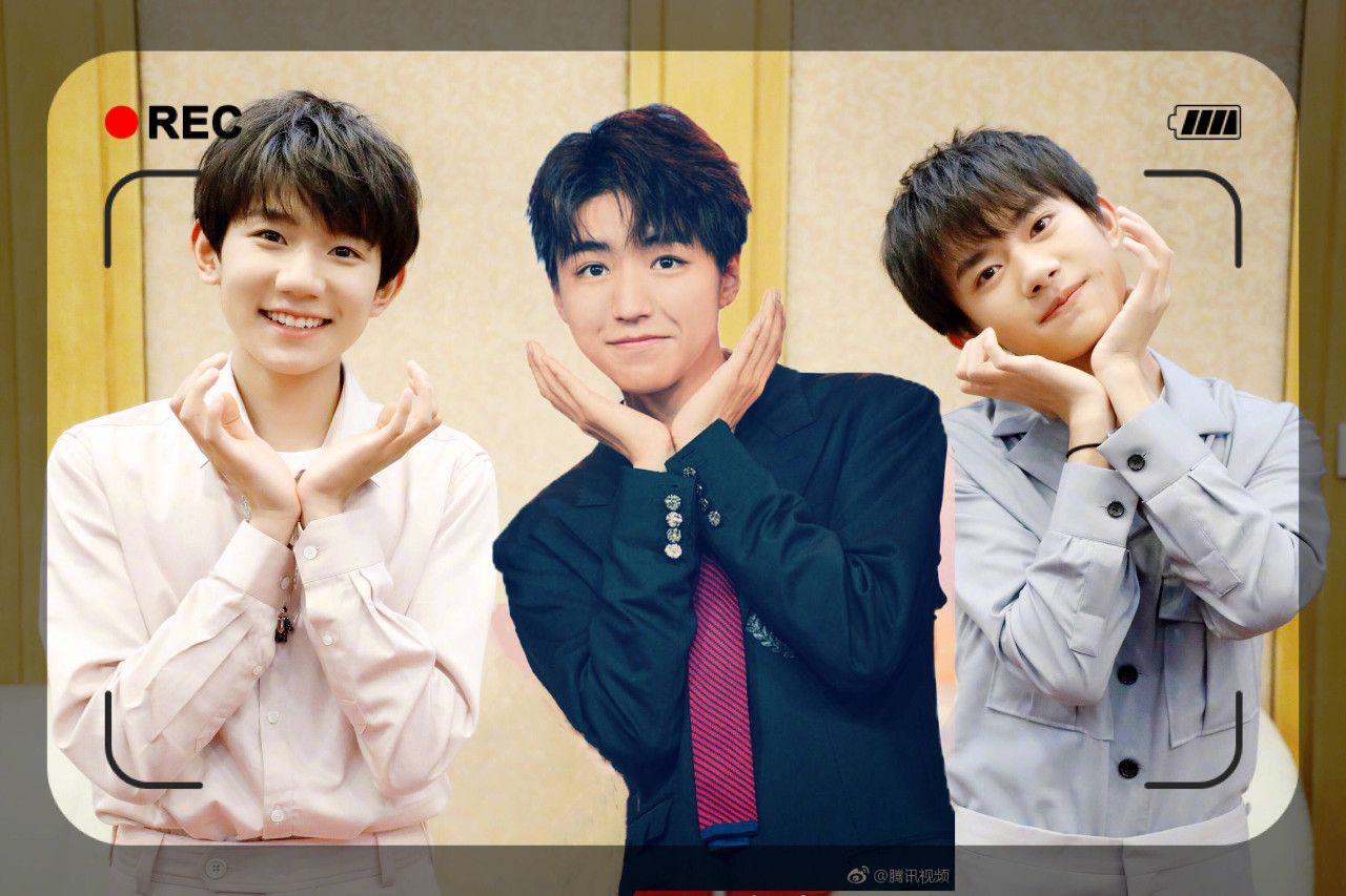 tfboys和tnt合照壁纸,tfboys和tnt高清壁纸 tfboys胆子大:王源敢和僵尸互动,小凯和骷髅合照,而千玺不同