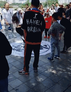 给你戴一下,你大爷的
