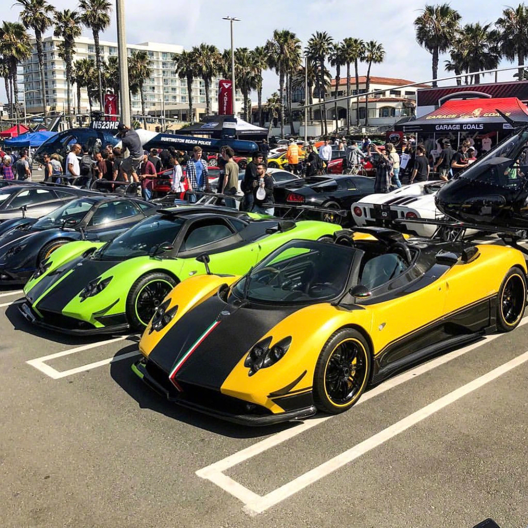 超级风之子--黄色帕加尼Zonda Cinque 4\/5 !