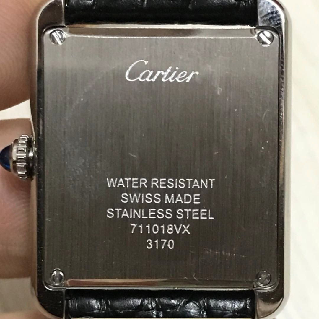 GP卡地亚坦克SOLO系列女士腕表,再也不用选