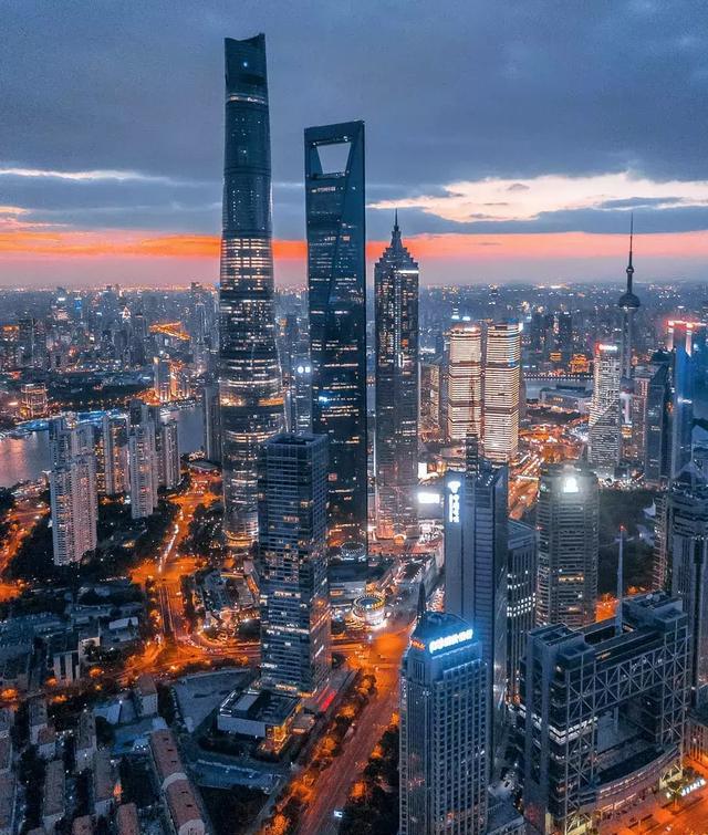 德国摄影师航拍的上海在ins爆红,网友大赞:这也太美了!