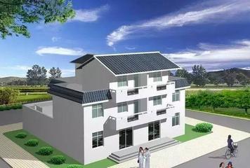 家乡小洋楼屋顶进行装修设计如何写平面设计的毕业论文图片
