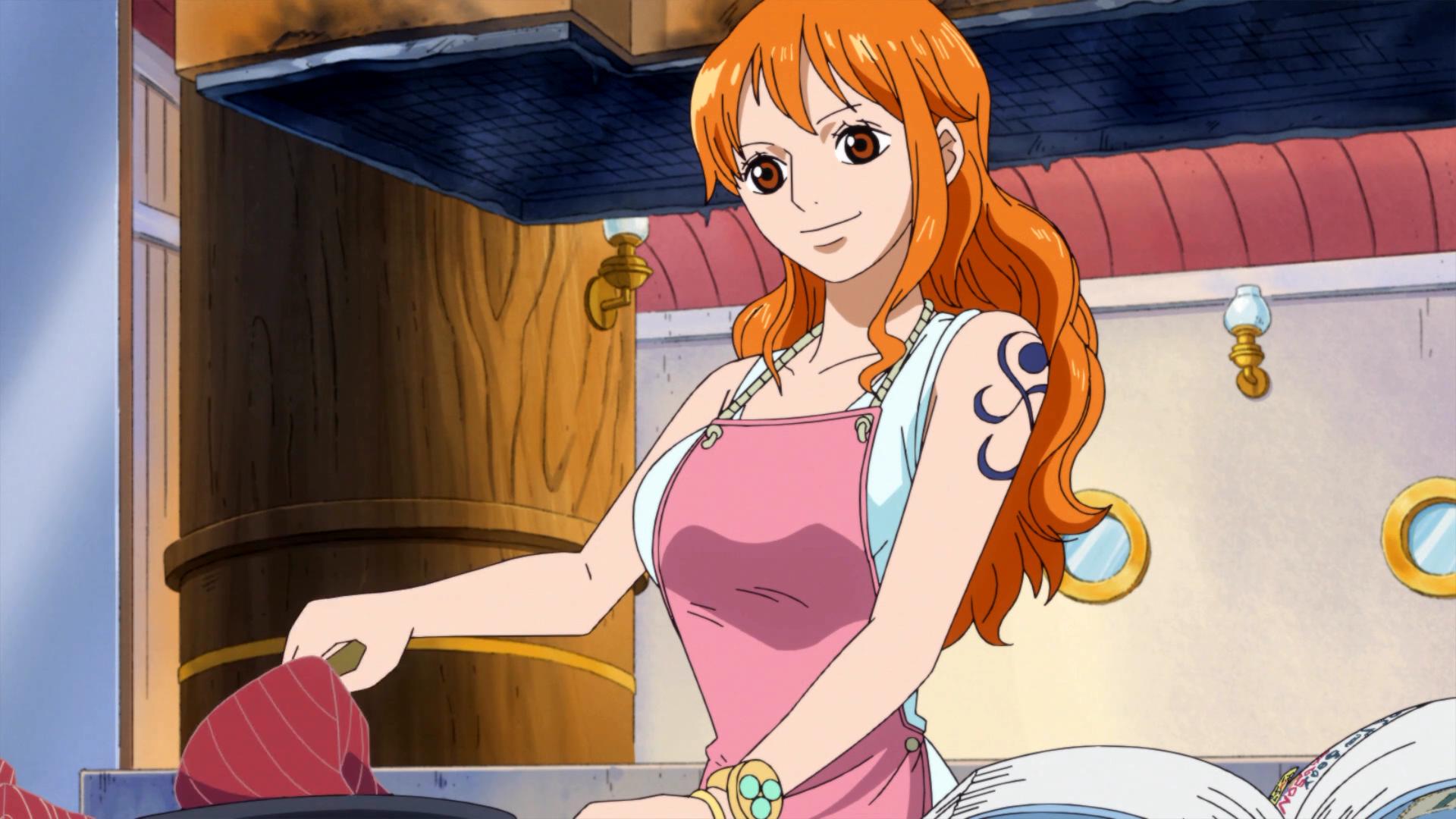 海贼王:娜美最有气质的7大造型,新娘装不是最美,第5种最少见