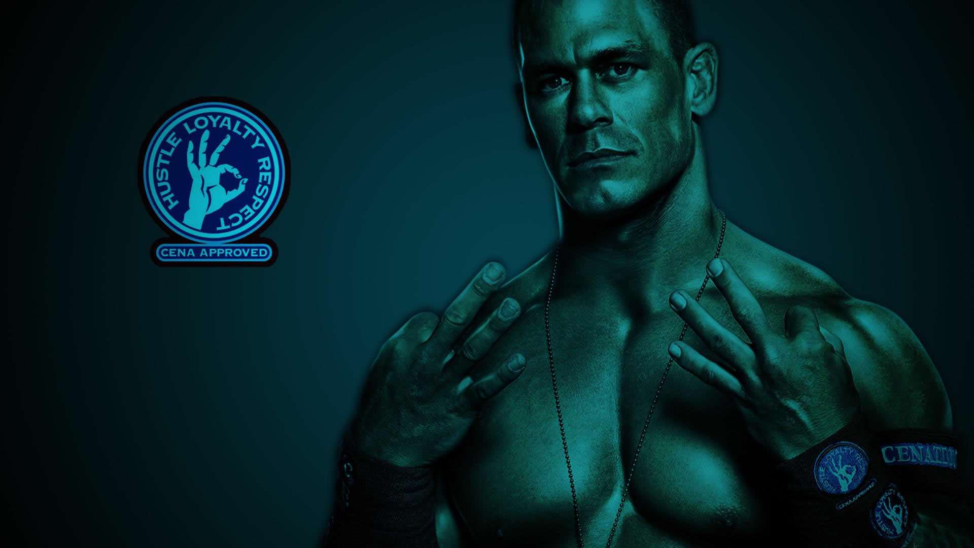 现已是兼职的约翰塞纳,虽然他一身绿,还是让