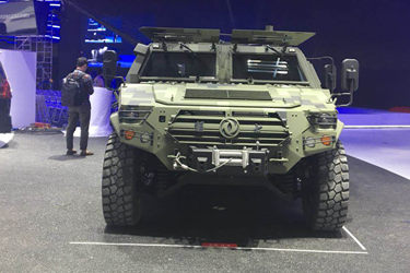 2018北京车展探馆|东风猛士 典型军车硬朗风