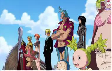 海贼王312 火烧梅丽号 感动人心的名场面