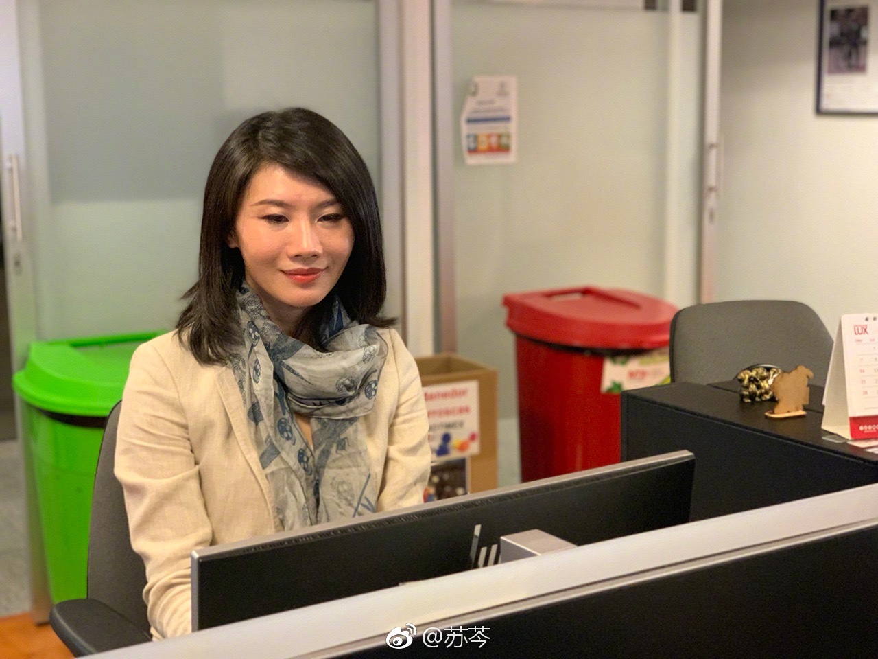 拜访墨西哥通讯社。据说墨西哥人的工作时间是9:00-18:00