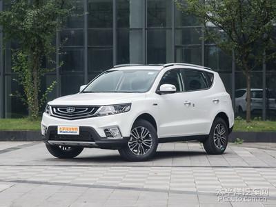 兼顾家用与时尚 静态体验吉利新远景suv