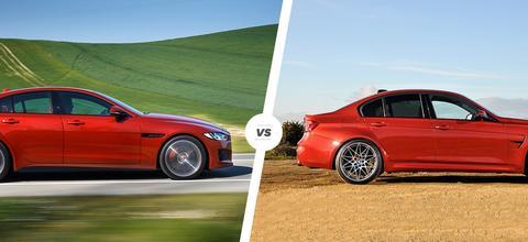 捷豹XE S从五方面对比宝马M3,告诉你哪个更合适