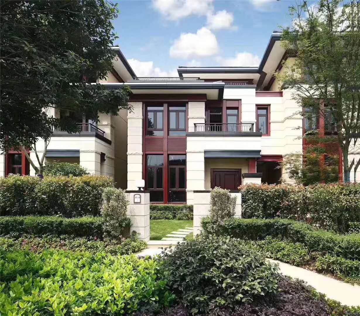 杭州未来科技城专利独栋小别墅买三送二，私家大花园赞成个墅!