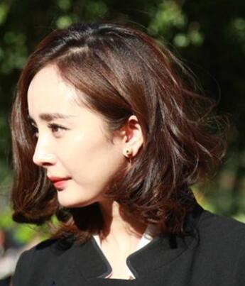 女明星二八分发型设计多款二八分发型各显