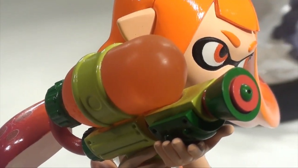 Inkling Girl 任天堂明星大乱斗特别版 Amiibo 细节视频...