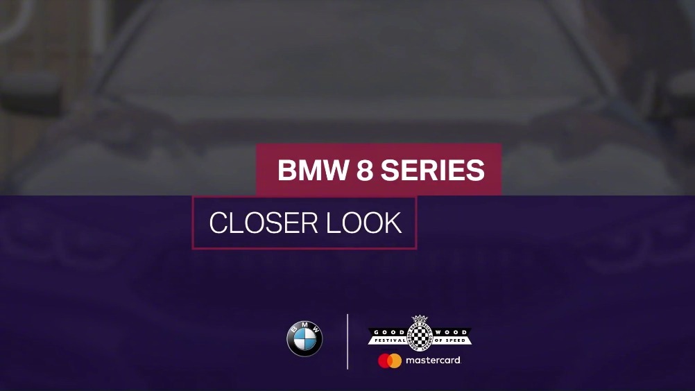 在2018古德伍德速度节上近距离赏析全新宝马M850i顶配版，该车在外观...