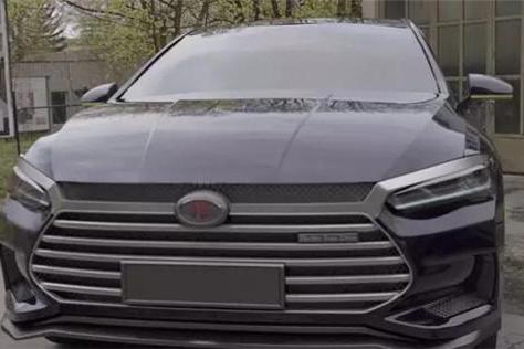 比亚迪秦二代曝光下月首发，轿跑外形酷似特斯拉百公里加速5.9秒